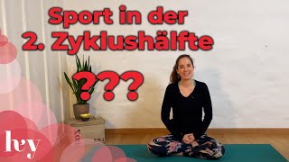 Bewegung in der 2 Zyklushälfte  Empfehlungen  Sport in der Wartezeit bei Kinderwunsch [upl. by Slyke]