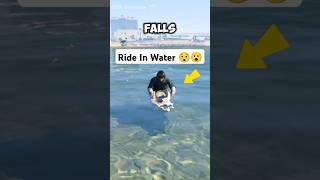 If Your Bike Falls into Water and You Try to Ride It Again in GTA Games gta gta5 [upl. by Aranat]