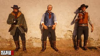 Hosea Matthews Outfits  RDR2 [upl. by Tiphane]