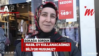 Nasıl oy kullanacağınızı biliyor musunuz [upl. by Modeste598]