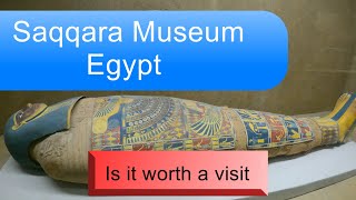 Exploring the Saqqara Museum situated near the worlds oldest pyramids [upl. by Lauro]