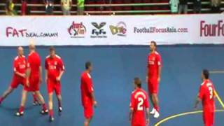 Warm up  Liverpool Masters  EPL Football Masters Malaysia Cup 2011 [upl. by Eramal]