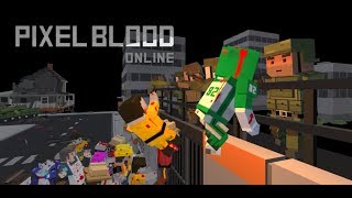 Cruel Pixel Game PlayPixel Blood OnlineLongtake action scene of surferdude [upl. by Auqinihs]