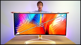 The 38quot ULTRAWIDE Curved Monitor [upl. by Naujej829]