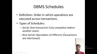 Transaction Management DBMS [upl. by Lough725]