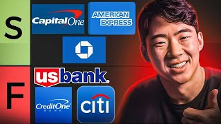 Credit Card Company Tier List Ranking BEST to WORST [upl. by Dorice425]