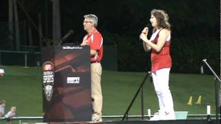 Bethany Sings The National Anthem at Florida Special OlympicsMay 2010MPG [upl. by Cioffred]