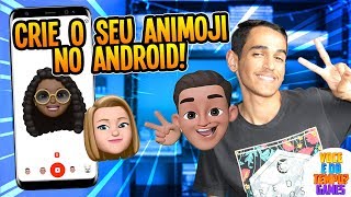 Como Ter AnimojiMemoji em Qualquer Android  Melhor App [upl. by Naerda]