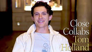 Tom Holland Shares His Close Collabs With Zendaya Robert Downey Jr amp More [upl. by Hilten]