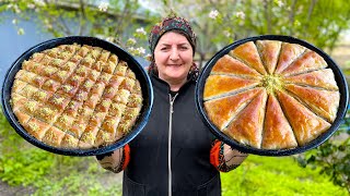 Turkish Baklava How To Make Best Dessert with Grandmas Secret Recipe [upl. by Nerti598]