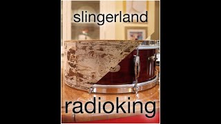 Full Restoration Vintage Slingerland Radio King Snare Drum [upl. by Ylram]