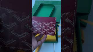 고야드 지갑 Goyard wallet goyard고야드지갑생쉴피스saintsulpice [upl. by Vasiliu603]