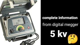 5kv digital meggerFull details of 5 kv digital magerinsulation tester [upl. by Peter]