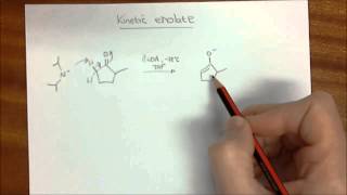 Chemistry 3 Kinetic vs Thermodynamic Enolates [upl. by Rogozen]