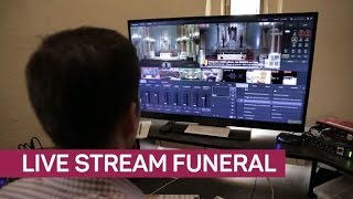 Cant make the funeral Just watch the live stream [upl. by Helms366]