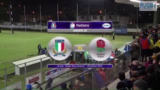 6Nations Under20  Italia v Inghilterra [upl. by Naga]