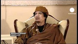 Khadafi dénonce une ingérence de la France [upl. by Pearle]