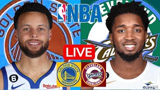 LIVE GOLDEN STATE WARRIORS vs CLEVELAND CAVALIERS  NBA  PLAY BY PLAY  SCOREBOARD [upl. by Farrington]