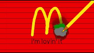 McDonalds Drawing Competition Zani Logo Effects [upl. by Koch]