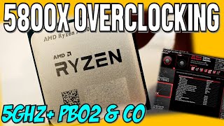 I Overclocked My Ryzen 7 5800X Using Precision Boost Overdrive 2 and Curve Optimizer [upl. by Sandstrom254]