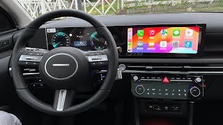 2025 Hyundai Tucson Facelift Apple CarPlay Review [upl. by Ahsieni189]