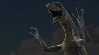 Clever Girl and Fukuiraptors Raptor Strike Night Challenge  Jurassic WorldAlive Ep2125 [upl. by Ennaillij]