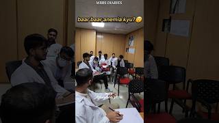 Patient ko anemiaquot ki dikkat😲 Day 502  MBBS diaries minivlog neet mbbs tranding [upl. by Irret]