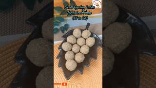 shorts Part2 Seed Cycling ladoo 4 Hormone Balancing seedsladoo seedscycling desitadkaswadgharka [upl. by Sarette]