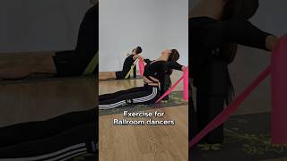 Exercise for ballroom dancers Looks easy but it’s not Our IG matteodelga katrinutkina [upl. by Iah]