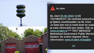 NLAlert amp luchtalarm [upl. by Idnym]