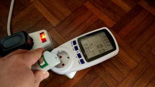 TS 836 240V 50Hz Watt Volt Amp Energy Meter Analyzer Socket  wwwgearbestcom [upl. by Lyle713]