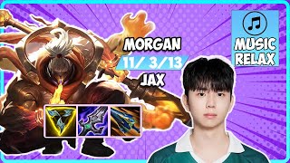 BRO Morgan VS Fiora top  LOL with Relaxing Music 432hz  Season 2024 Ranked Korea [upl. by Keg53]