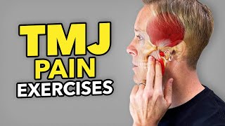 4 Exercises for Jaw TMJ Pain [upl. by Nirik64]