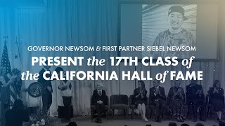 Announcing the 17th Class of the California Hall of Fame [upl. by Aihsemat325]