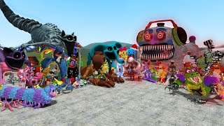 ALL POPPY PLAYTIME CHAPTER 3 CHARACTERS VS ALL FNAF ANIMATRONICS In Garrys Mod [upl. by Monda]