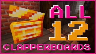 Minecraft x Universal Event  All 12 Clapperboard Locations Guide [upl. by Servais852]