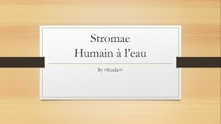 Humain à leau Stromae paroles [upl. by Eahsan]