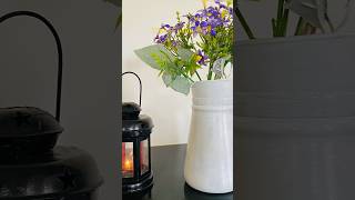 Painting a waste water jug 🎨✨ shorts viralvideo homeorganising homedecor flowervase diy [upl. by Marga]