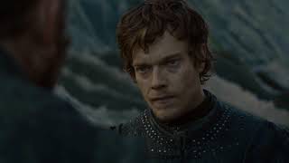 Game of Thrones Harrag confronts Theon [upl. by Airlie]