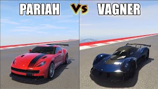 GTA 5 ONLINE PARIAH VS VAGNER WHICH IS FASTEST [upl. by Eirrab]