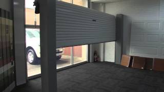 Automatic Roller Garage Door Demonstration [upl. by Enegue]