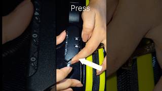 How to Change Safari Luggage Lock  Safari Bag Change PIN  DIY shorts [upl. by Annasoh]