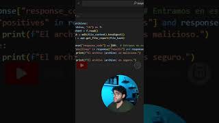 🐍 Cómo Automatizar ANÁLISIS de MALWARE con PYTHON SHORTS [upl. by Aldon]