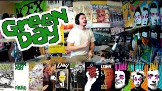 Green Day A 5 Minute Drum Chronology  Kye Smith HD [upl. by Yecniuq]