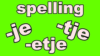 VERKLEINWOORDEN  SPELLING met meester Richard [upl. by Nilrak]