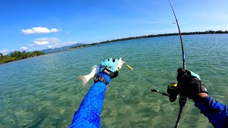 Ang huling alas ang unang kumana Unlistrike sa buhanginan Pudidi minnow 1UL fishing Philippines [upl. by Anairuy]