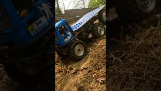 DOWNHILL RC TRIAL TRUCK IN EXTREME OFFROAD TERRAIN [upl. by Hadik104]