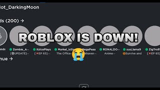 roblox Got Shutdown [upl. by Eadwine715]