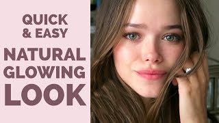 5 Min Natural Glowing Look  Charlotte Tilbury Challenge  Valeria Lipovetsky [upl. by Nawj]