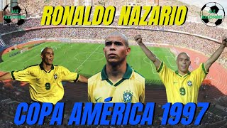 RONALDO NAZARIO COPA AMÉRICA 1997 MVP FENÓMENO TOTAL [upl. by Uba]